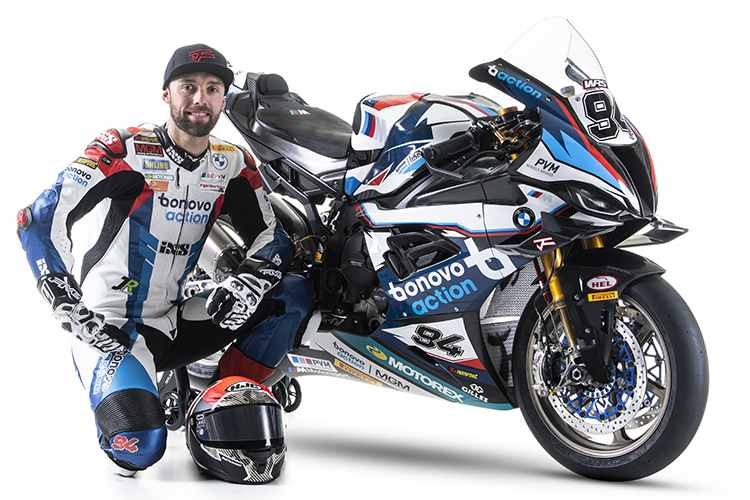 Jonas Folger mit der neuen BMW M1000RR