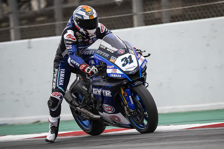 Garrett Gerloff auf seiner Yamaha R1