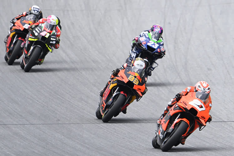 Iker Lecuona (vorne) brauste auf Platz 6