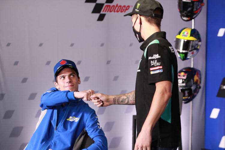 Die Top-2 der MotoGP-WM: Joan Mir und Fabio Quartararo