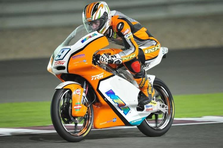 Toni Finsterbusch auf der Kalex-KTM