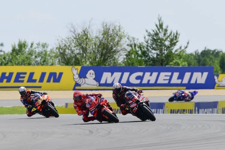 Marc Marquez, Marco Bezzecchi und Pedro Acosta