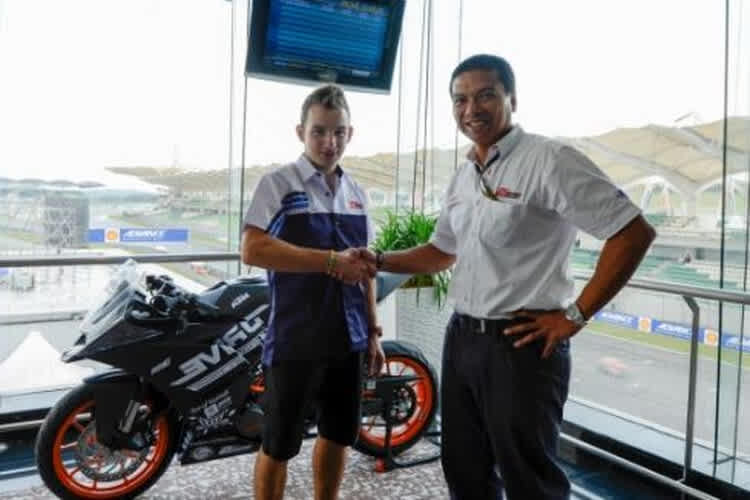 Jakub Kornfeil und SIC-CEO Datuk Razlan Razali 