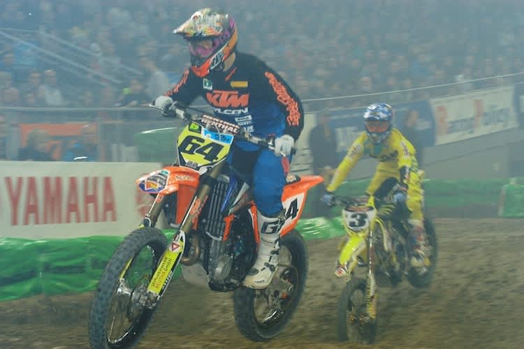 Dominique Thury will beim Supercross Dortmund 2017 seinen Patzer wett machen