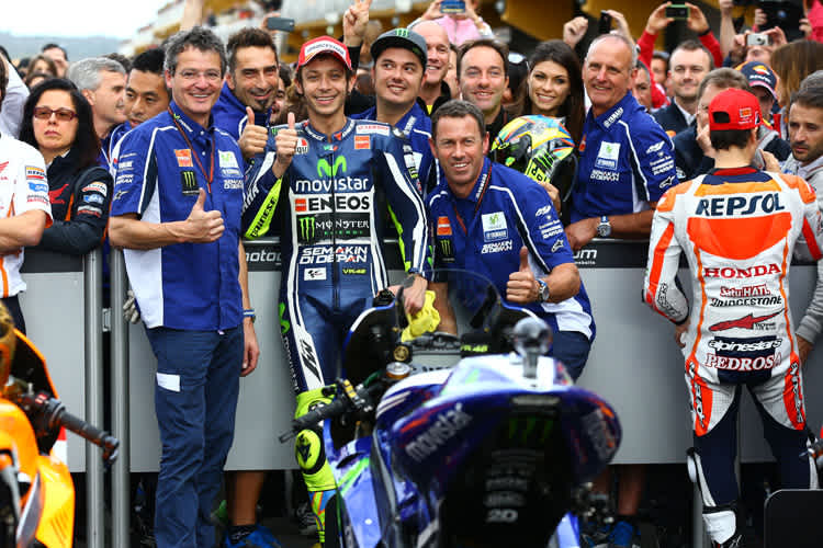 Bei Yamaha fand Valentino Rossi zurück zu den Erfolgen