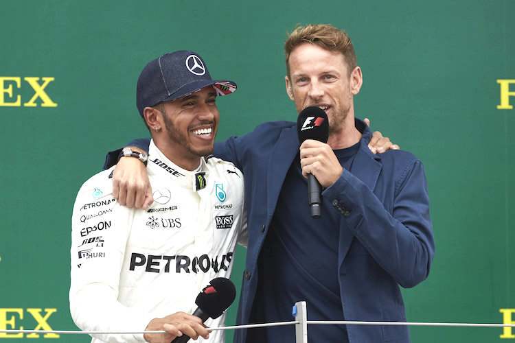 Lewis Hamilton und Jenson Button