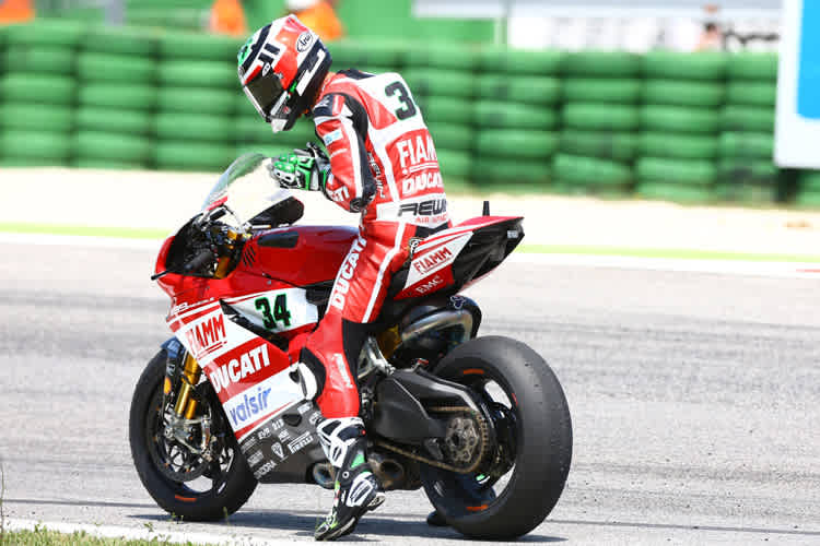 Davide Giugliano kam zuletzt nicht gut weg