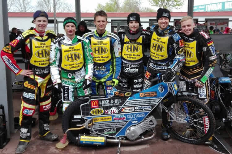 Die siegreichen Brokstedter