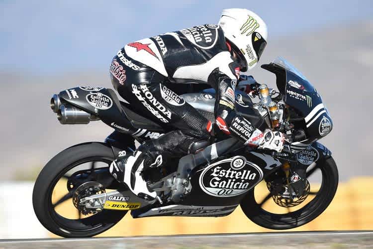 Fabio Quartararo beim Test in Almeria