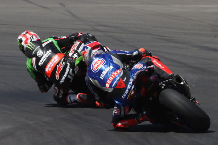 Kein Sinnbild: Jonathan Rea vor Toprak Razgatlioglu