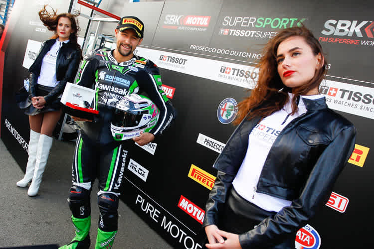 Randy Krummenacher holte die erste Pole für die Schweiz