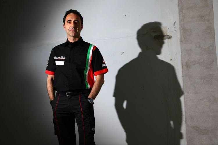 Aprilia-Rennchef Romano Albesiano