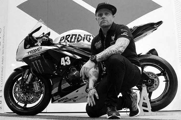 Keith Flint war ein erfolgreicher Musiker und leidenschaftlicher Motorradsportfan
