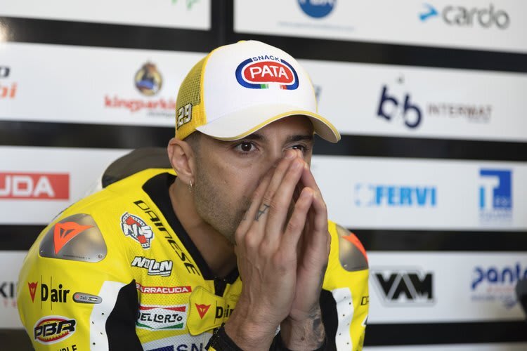 Andrea Iannone war mit dem Ausgang des Superbike-Meetings in Cremona unzufrieden