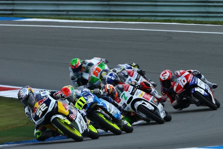 Danny Kent: In Assen zeitweise an der Spitze der Verfolgergruppe