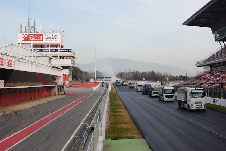 Der Circuit de Barcelona-Catalunya hat einen neuen Asphalt bekommen