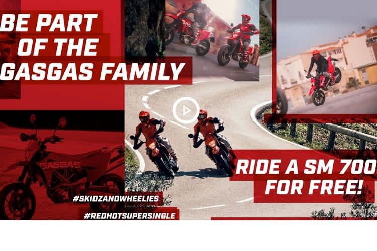 GASGAS sucht einen Markenbotschafter - jetzt bewerben!