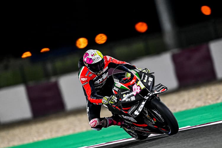 Aleix Espargaró beim Katar-Test