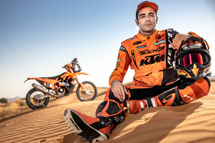 Dakar-Neuling Danilo Petrucci