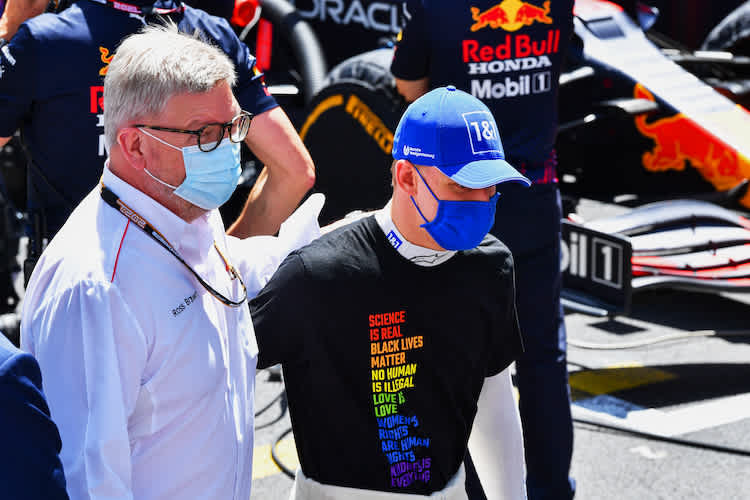 Mick Schumacher und Ross Brawn