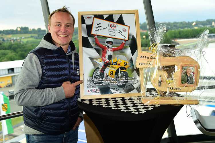 Ralf Waldmann gestern im ADAC-Tower
