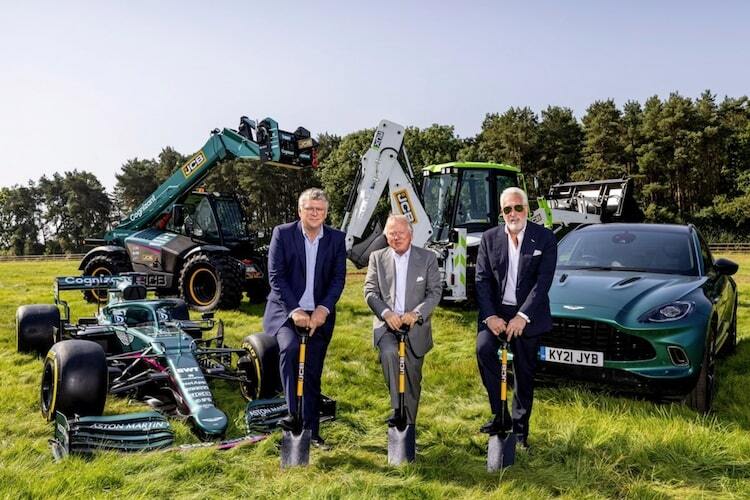 Otmar Szafnauer, Anthony Bamford und Lawrence Stroll