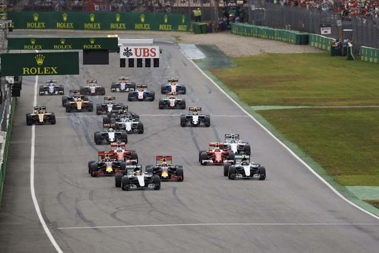 Lewis Hamilton legte den Grundstein für seinen sechsten Saisonsieg schon beim Start