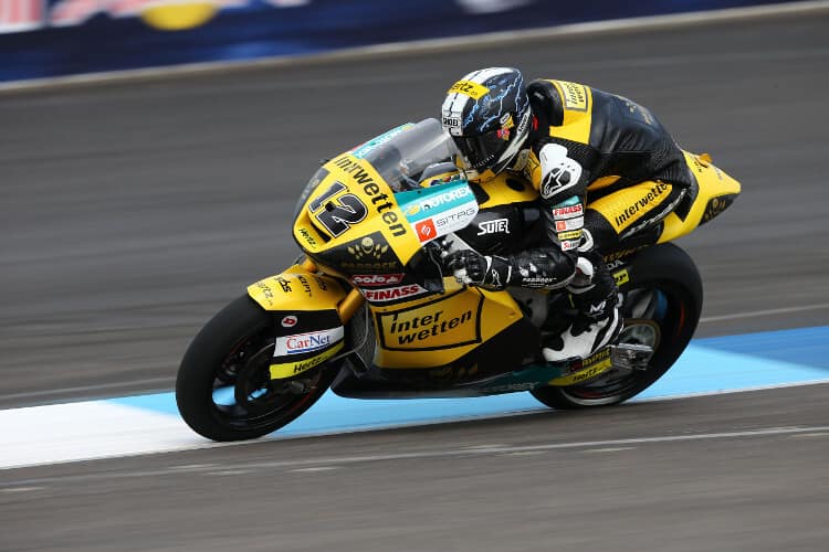 Tom Lüthi mit neuem Chassis in Indianapolis