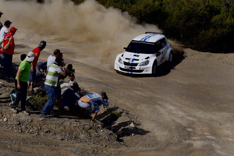 Sébastien Ogier in Griechenland