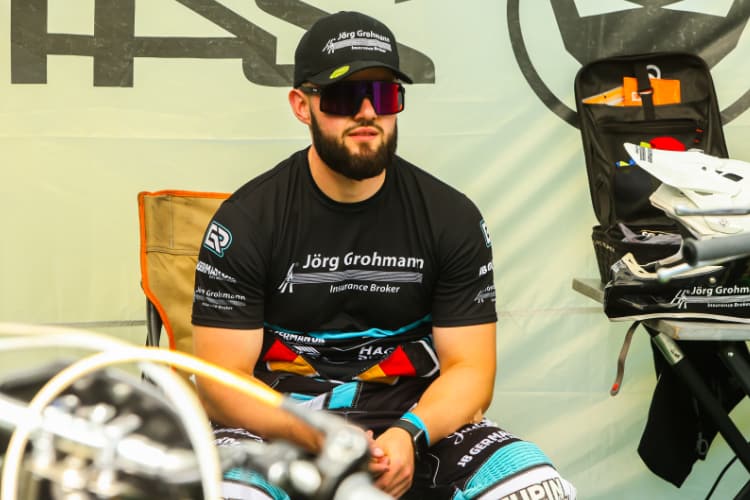 Erik Riss zeigte in Redcar eine starke Leistung