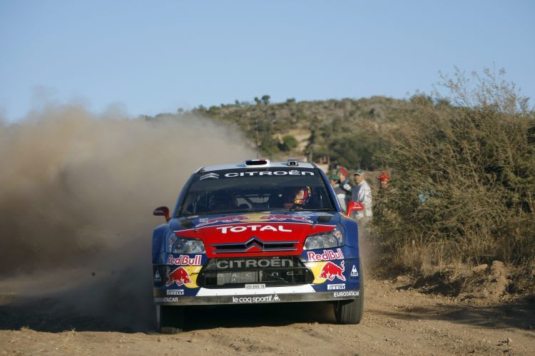 Schon im Shakedown vorne - Sébastien Loeb