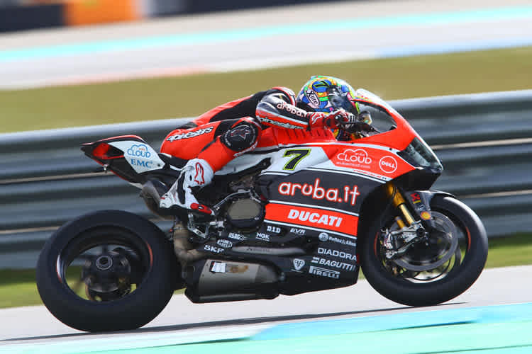 Ducati-Werksfahrer Chaz Davies