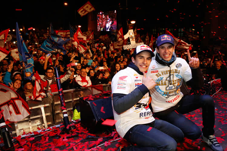 Weltmeister-Brüder: Marc und Alex Márquez