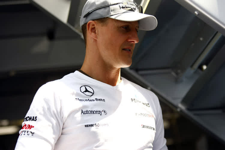 Schumi nimmt die FA-Strafe hin