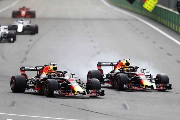Max Verstappen und Daniel Ricciardo