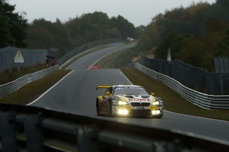 Der siegreiche BMW M6 GT3 beim 24-Stunden-Rennen