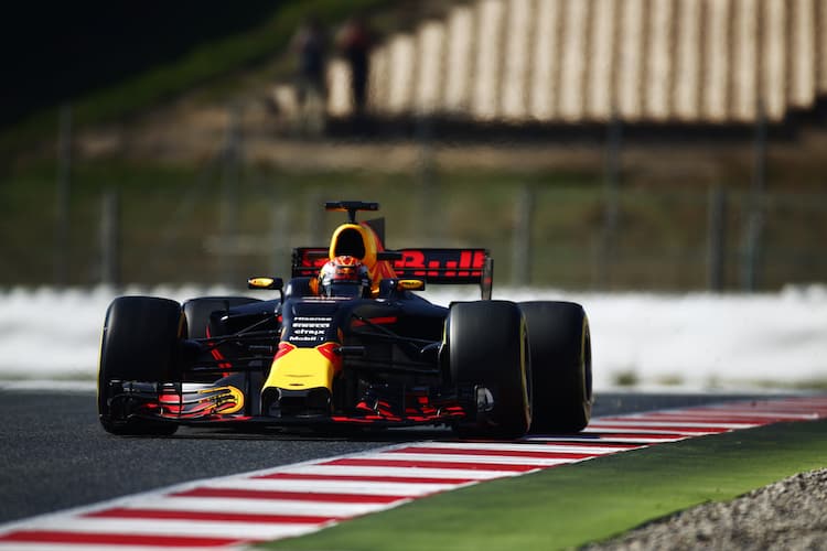 Max Verstappen in Barcelona