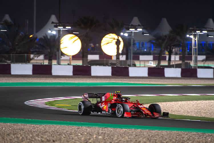 Carlos Sainz in Katar
