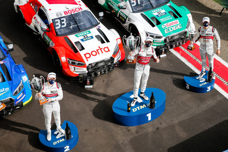 Dreifachsieg für Audi in Zolder