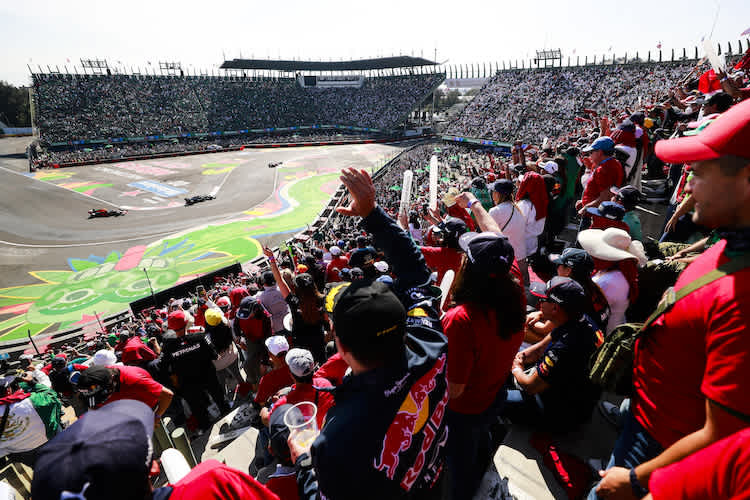 Die Formel 1 fährt in Mexiko