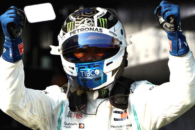 Valtteri Bottas nach seinem Sieg