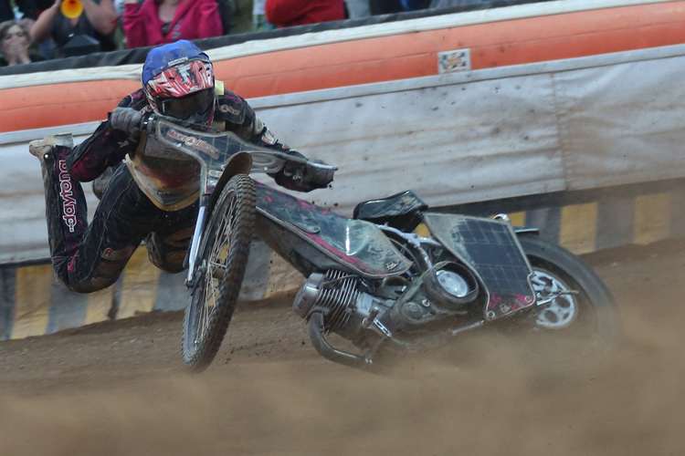 Sturz von Kai Huckenbeck