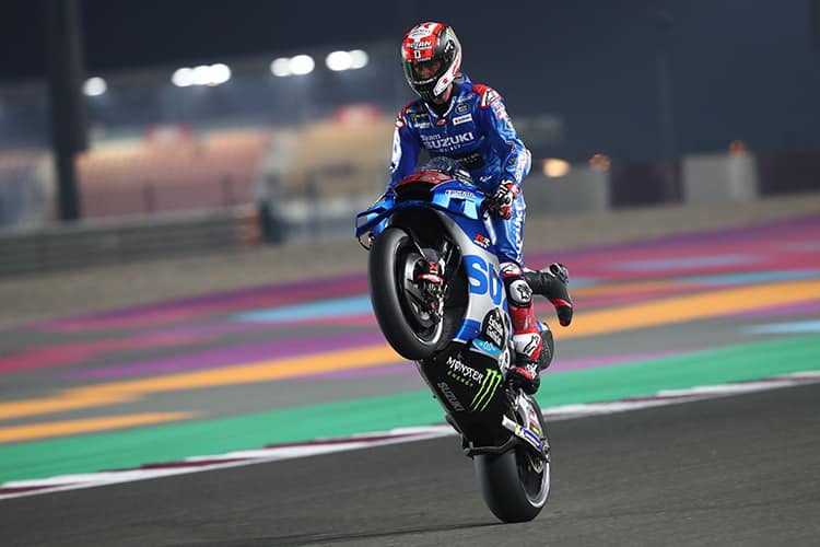 Schnell unterwegs: Suzuki-Ass Alex Rins