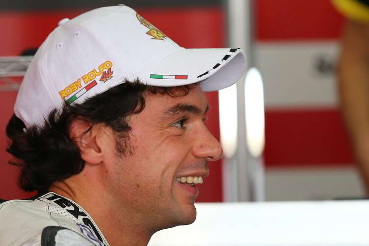 Roby Rolfo freut sich auf den ersten Test in diesem Jahr