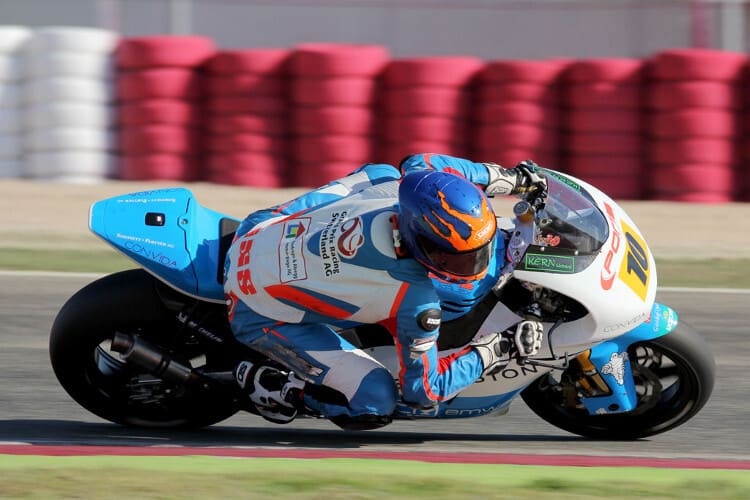 Jesko Raffin auf seiner Moto2-Kalex