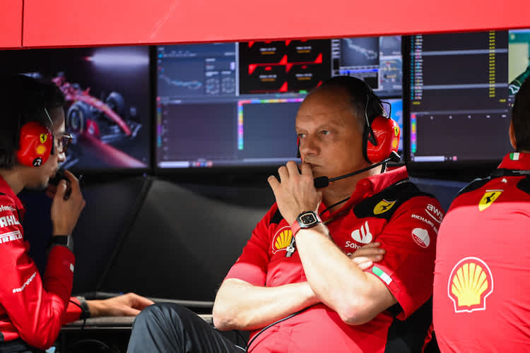 Ferrari-Teamchef Fred Vasseur