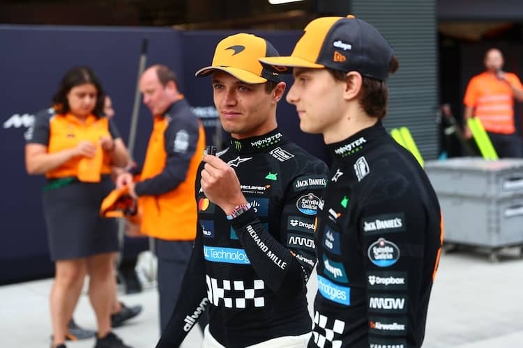 Gute Stimmung: Die McLaren-Piloten kommen trotz WM-Kampf gut miteinander aus