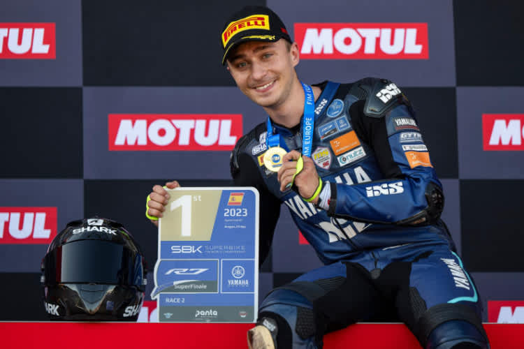 Stolzer Sieger: Valentin Folger
