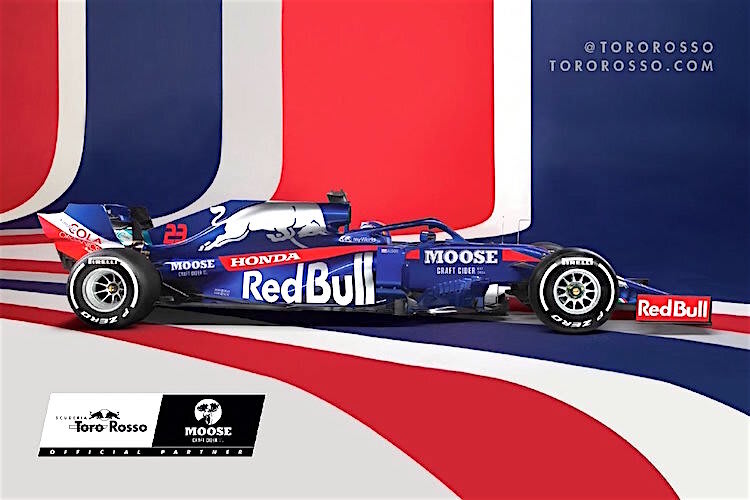 So werden die Toro-Rosso-Renner in Deutschland antreten