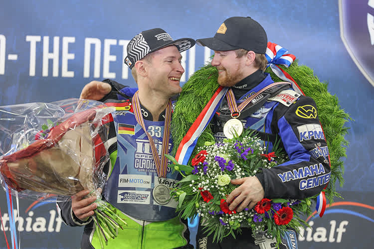 Hans Weber (li.) und Martin Haarahiltunen